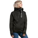 volcom-black-walk-on-by-tech-zip-through-hoodie-kapuzenpullover-sweatshirt-schwarz
