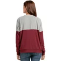 volcom-burgundy-blocking-sweatshirt-grau-und-rot
