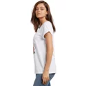 volcom-white-mit-rosen-radical-daze-t-shirt-weiss