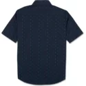volcom-kinder-indigo-rollins-kurzarmliges-shirt-marineblau