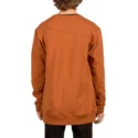 volcom-kinder-copper-single-sweatshirt-steingrau-braun