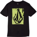 volcom-kinder-black-pixel-stone-t-shirt-schwarz