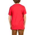 volcom-kinder-true-red-line-euro-t-shirt-rot