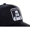 capslab-star-wars-stormtrooper-bb-schwarze-snapback-cap-mit-gebogenem-schirm
