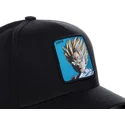 schwarze-snapback-cap-mit-gebogenem-schirm-son-gohan-super-saiyan-2-supb-dragon-ball-von-capslab