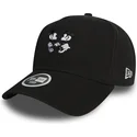 mutzen-gebogen-schwarz-snapback-9forty-von-new-era