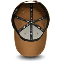 mutzen-gebogen-braun-verstellbares-band-claro-9forty-essential-der-new-york-yankees-mlb-von-new-era