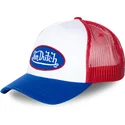 von-dutch-truck16-weisse-rote-und-blaue-trucker-kappe