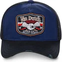 von-dutch-truck03-blaue-und-schwarze-trucker-kappe