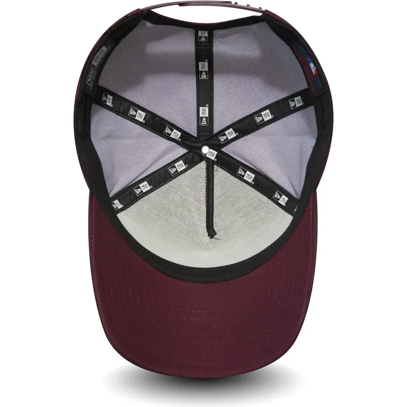 mutzen-gebogen-rot-snapback-granate-ripstop-a-frame-der-los-angeles-dodgers-mlb-von-new-era mutzen-gebogen-rot-snapback-granate-ripstop-a-frame-der-los-angeles-dodgers-mlb-von-new-era