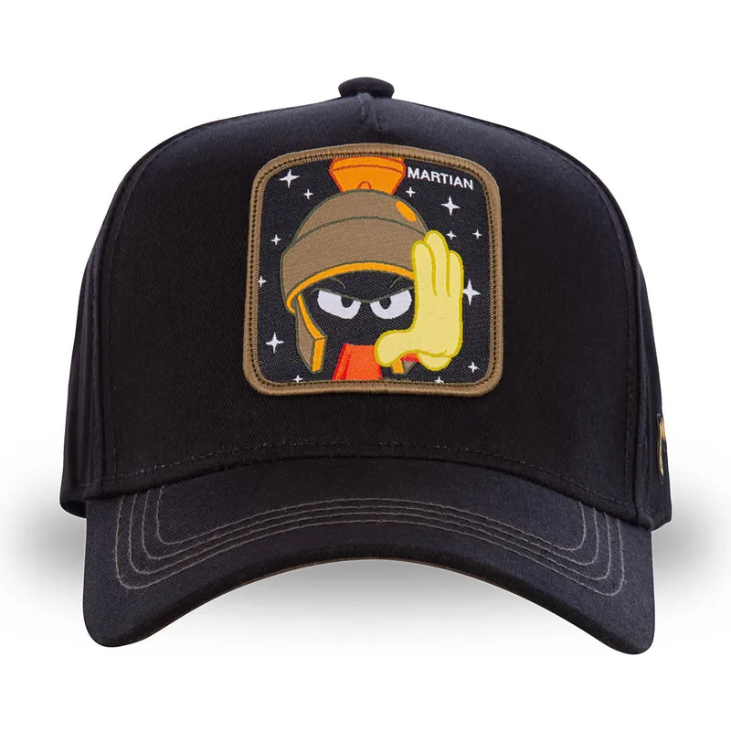 mutzen-gebogen-schwarz-snapback-marvin-der-marsianer-looney-tunes-von-capslab