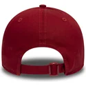 new-era-mlb-new-york-yankees-9forty-essential-verstellbare-rote-kappe-mit-schwarzem-logo