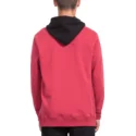 volcom-burgundy-heather-stone-hoodie-kapuzenpullover-sweatshirt-rot