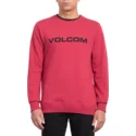 volcom-burgundy-heather-imprintz-sweatshirt-rot