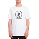 volcom-white-mit-schwarzem-logo-crisp-stone-t-shirt-weiss