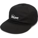 volcom-curved-brim-schwarz-volscripto-adjustable-cap-schwarz