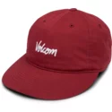 volcom-curved-brim-burgundy-volscripto-adjustable-cap-rot