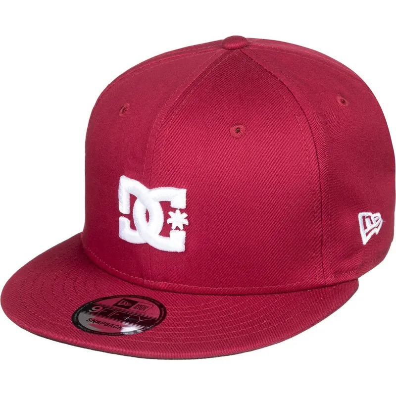 mutzen-flach-rot-snapback-von-dc-shoes mutzen-flach-rot-snapback-von-dc-shoes