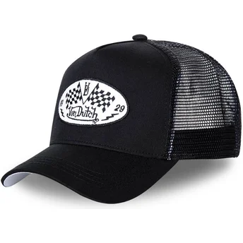 Mützen gebogen schwarz snapback DAM BLA von Von Dutch
