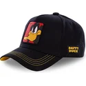 mutzen-gebogen-schwarz-snapback-duffy-duck-looney-tunes-von-capslab