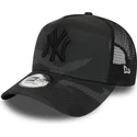 mutzen-gebogen-tarnung-snapback-negro-essential-camo-a-frame-der-new-york-yankees-mlb-von-new-era