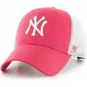 47-brand-mvp-flagship-new-york-yankees-mlb-trucker-cap-pink