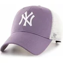 47-brand-mvp-flagship-new-york-yankees-mlb-purple-trucker-cap