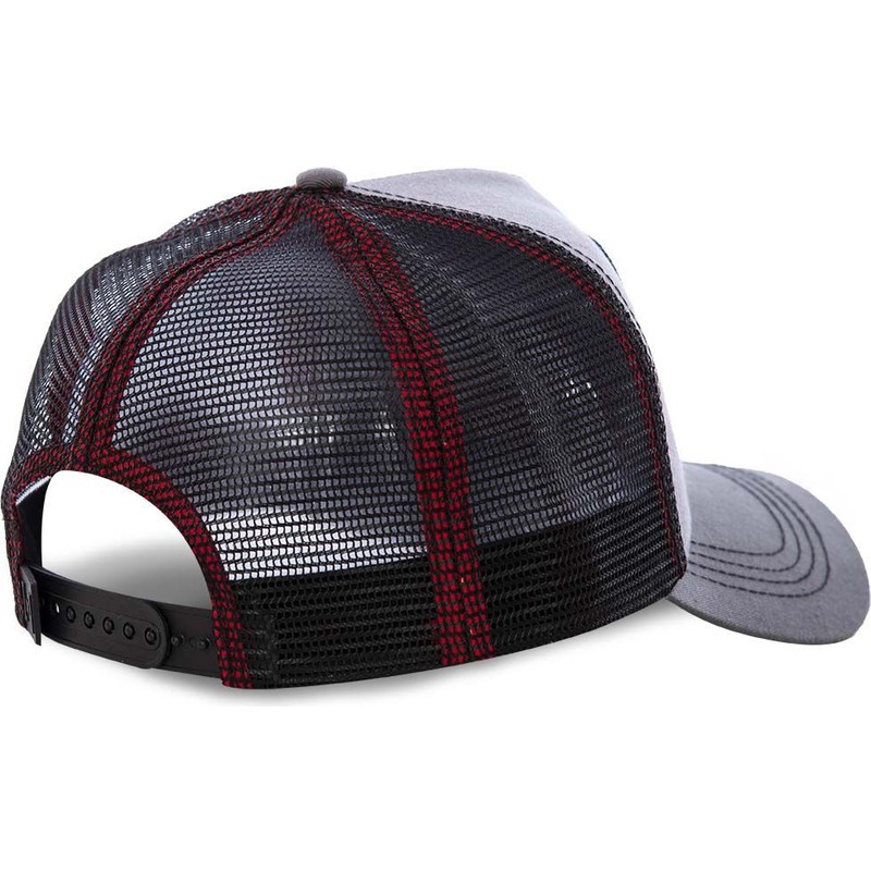 Capslab Iron Man IRO3 Marvel Comics Trucker Cap grau Caphunters.de