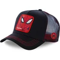 schwarze-trucker-kappe-spider-man-spi2-marvel-comics-von-capslab