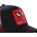 schwarze-trucker-kappe-spider-man-spi2-marvel-comics-von-capslab
