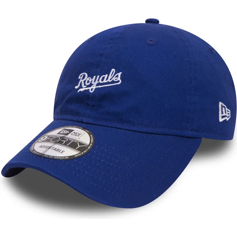 mutzen-gebogen-blau-verstellbares-band-9forty-mini-wordmark-der-kansas-city-royals-mlb-von-new-era mutzen-gebogen-blau-verstellbares-band-9forty-mini-wordmark-der-kansas-city-royals-mlb-von-new-era