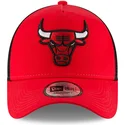 mutzen-gebogen-rot-snapback-9forty-team-der-chicago-bulls-nba-von-new-era