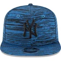 mutzen-flach-blau-snapback-negro-9fifty-engineered-fit-der-new-york-yankees-mlb-von-new-era