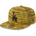 mutzen-flach-gelb-snapback-negro-9fifty-engineered-fit-der-los-angeles-dodgers-mlb-von-new-era