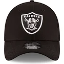 mutzen-gebogen-schwarz-angepasst-39thirty-base-der-las-vegas-raiders-nfl-von-new-era