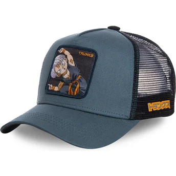 mutzen-gebogen-blau-snapback-trunks-dragon-ball-von-capslab