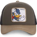 capslab-disney-don1-donald-duck-braune-trucker-kappe