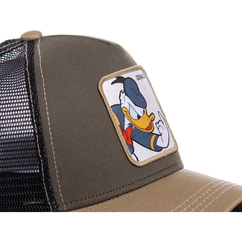 Capslab Donald Duck DON1 Disney Trucker Cap braun Caphunters.de