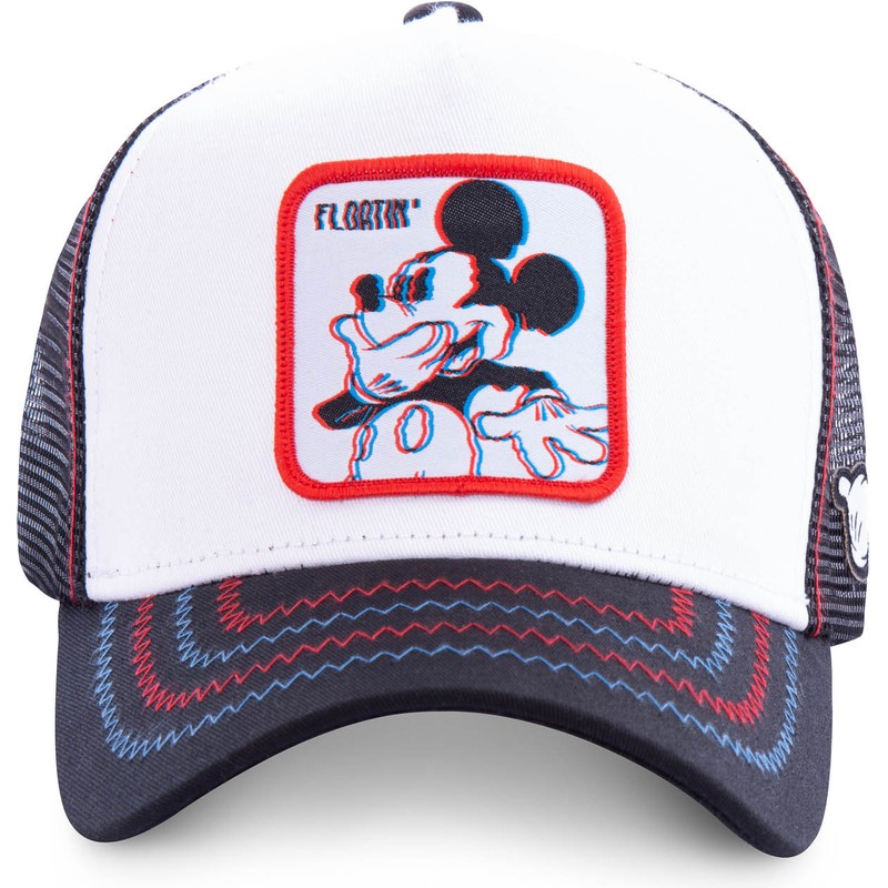 Capslab Mickey Mouse Floatin FLO Disney Trucker Cap weiß Caphunters.de
