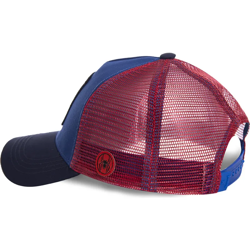 mutzen-gebogen-blau-snapback-spider-man-marvel-comics-von-capslab mutzen-gebogen-blau-snapback-spider-man-marvel-comics-von-capslab