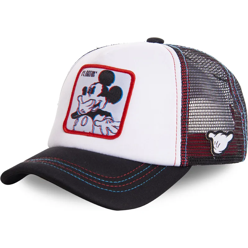 Capslab Mickey Mouse Floatin FLO2M Disney Trucker Cap weiß Caphunters.de