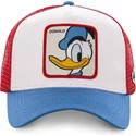 mutzen-gebogen-weiss-snapback-donald-duck-disney-von-capslab