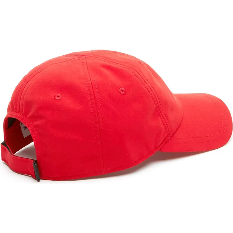 mutzen-gebogen-rot-verstellbares-band-von-lacoste mutzen-gebogen-rot-verstellbares-band-von-lacoste