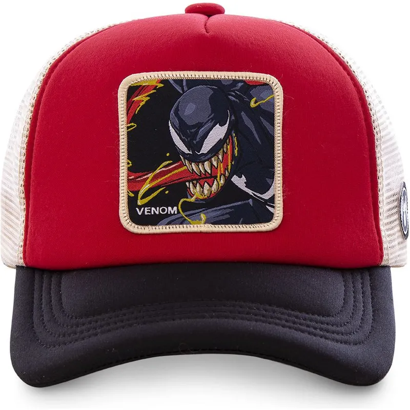 mutzen-gebogen-rot-snapback-venom-marvel-comics-von-capslab