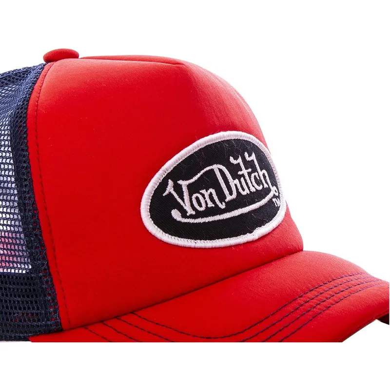 mutzen-gebogen-rot-verstellbares-band-von-von-dutch mutzen-gebogen-rot-verstellbares-band-von-von-dutch