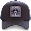 von-dutch-grn4-schwarze-und-blaue-trucker-kappe