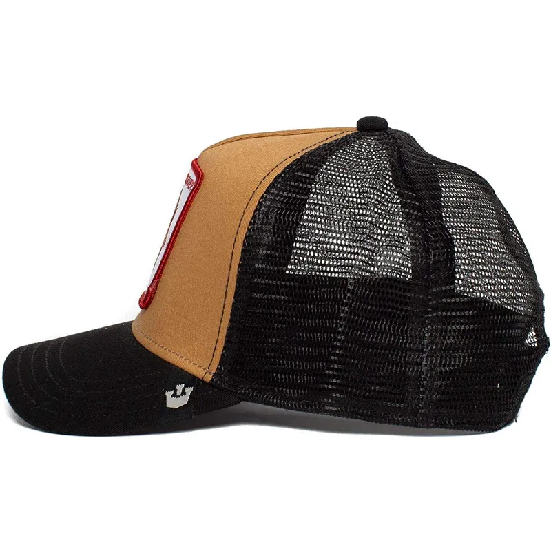 mutzen-gebogen-braun-snapback-the-farm-von-goorin-bros mutzen-gebogen-braun-snapback-the-farm-von-goorin-bros