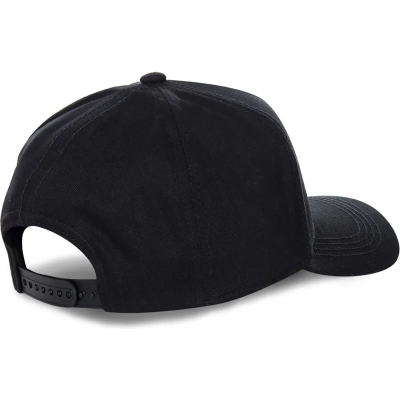 mutzen-gebogen-schwarz-snapback-kid-buu-dragon-ball-von-capslab