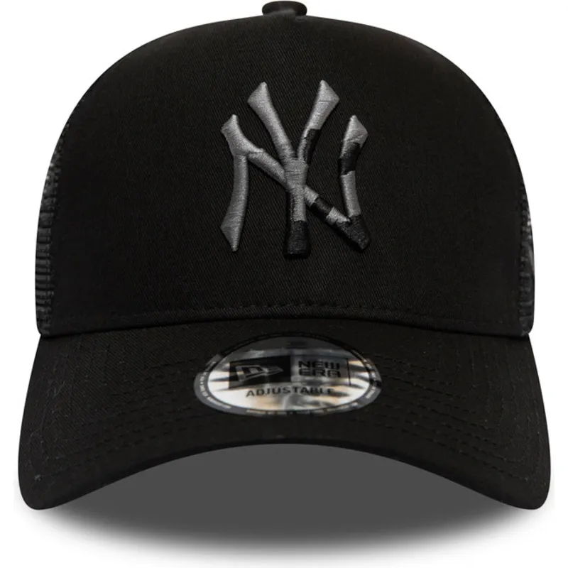 mutzen-gebogen-schwarz-snapback-camuflaje-infill-a-frame-der-new-york-yankees-mlb-von-new-era