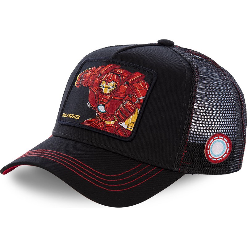 Capslab Iron Man Hulkbuster BUS2 Marvel Comics Trucker Cap schwarz